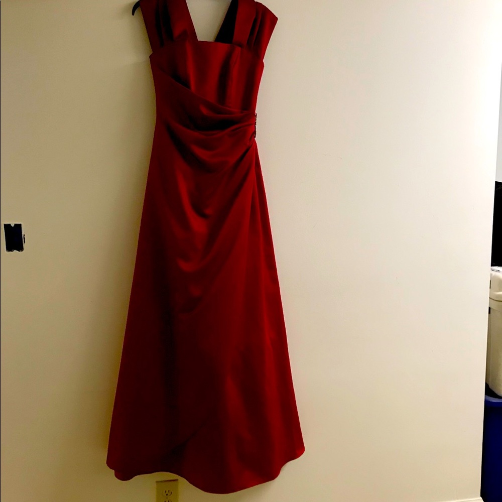 Red Evening Gown